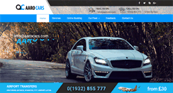 Desktop Screenshot of aarocars.com